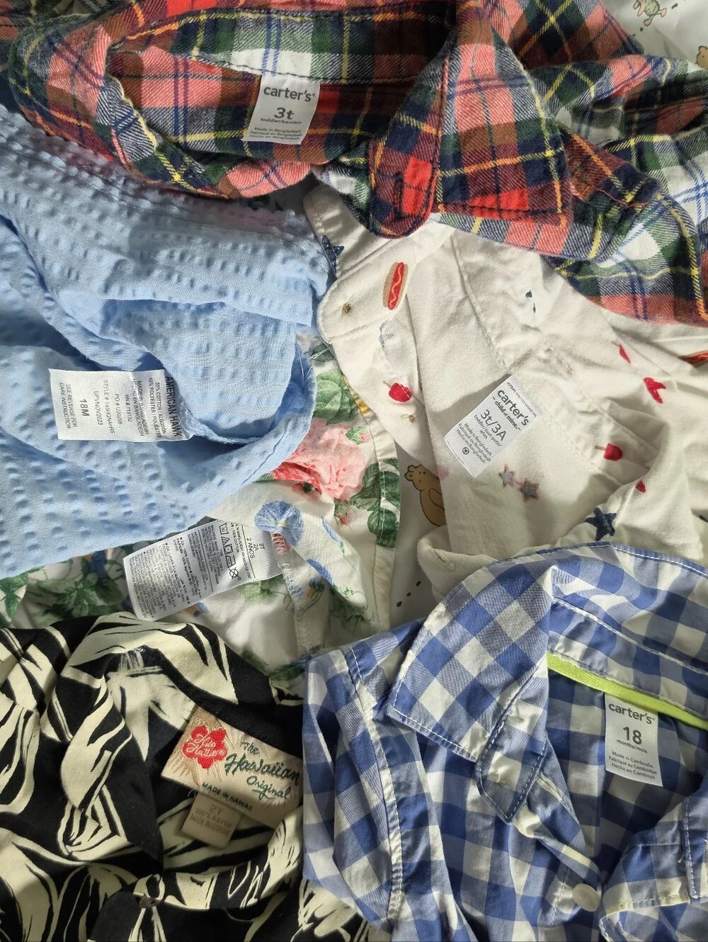 Toddler Boy Shirts Bundle